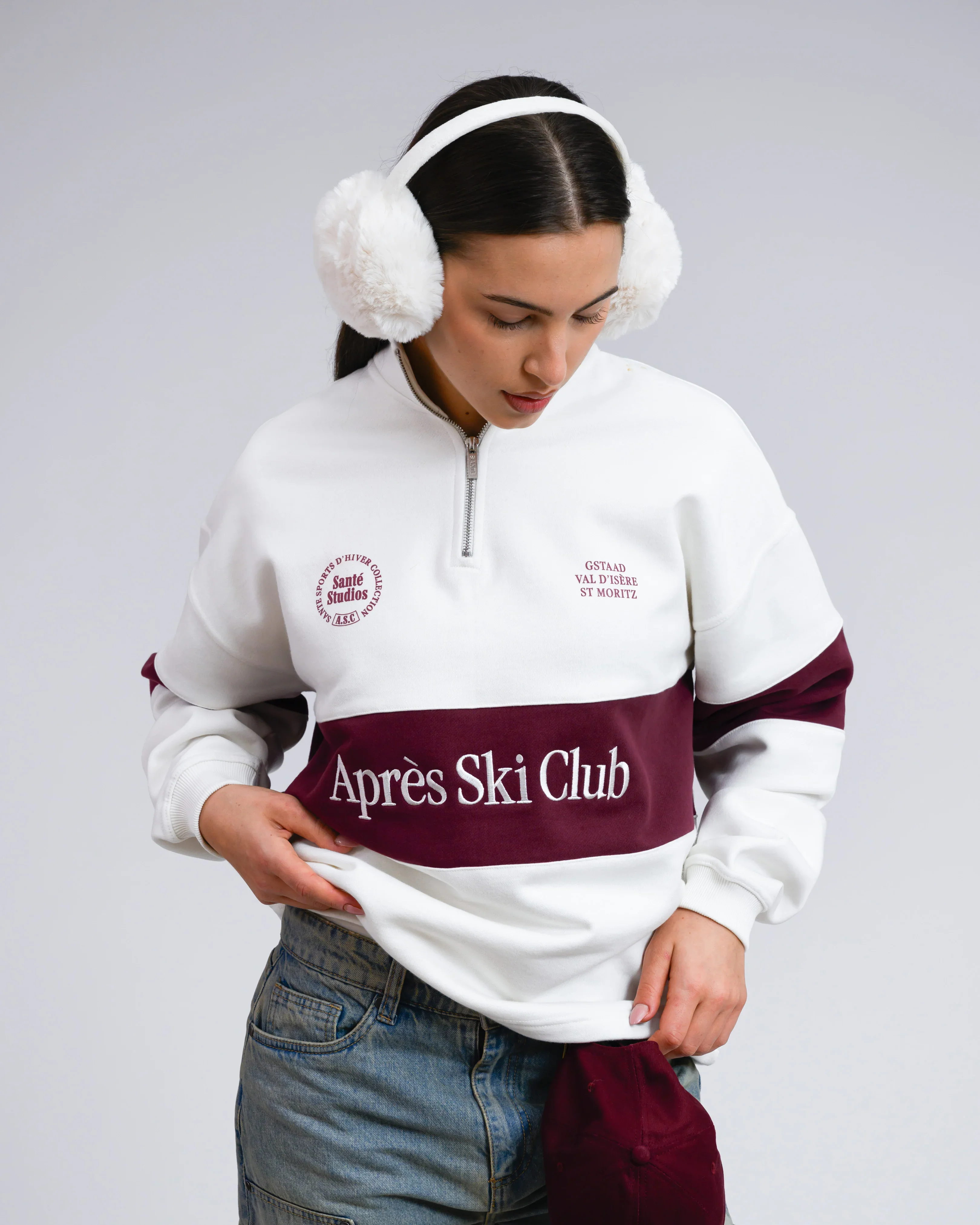 Après Ski Club Quarter Zip Sweater - Image 7