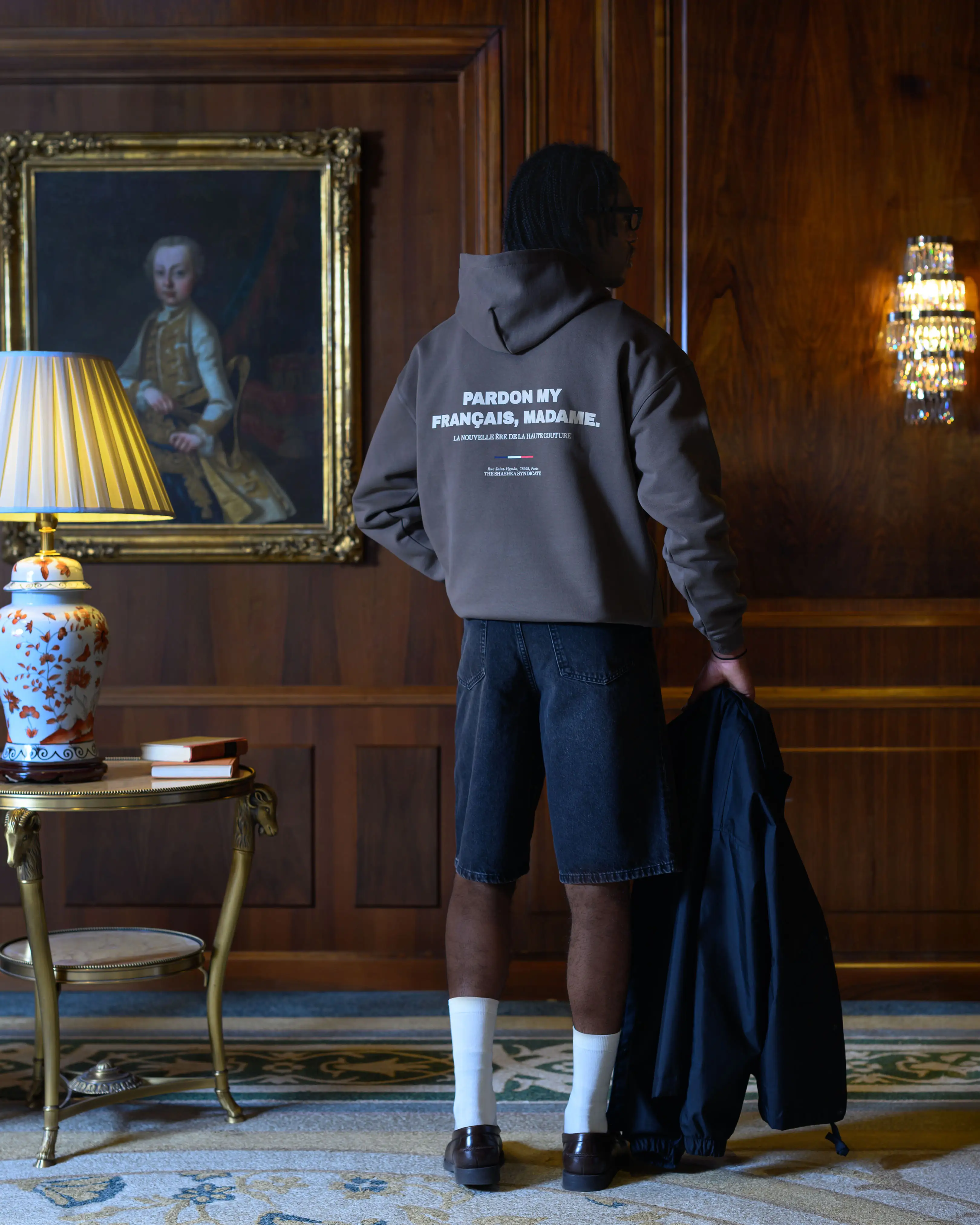 Pardon My Français Classic Hoodie - Image 8