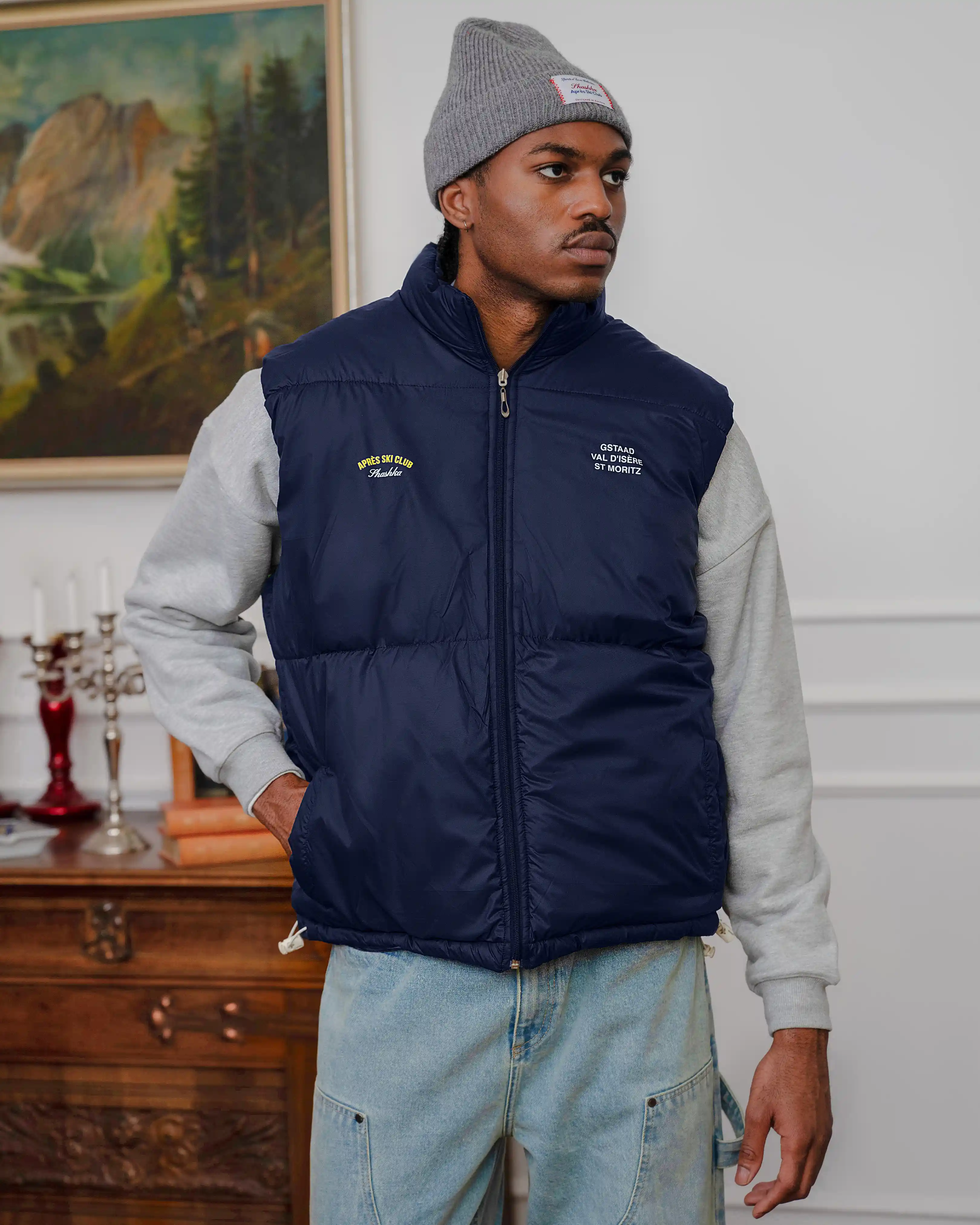 Shashka Double Sided Puffer Vest - Image 5