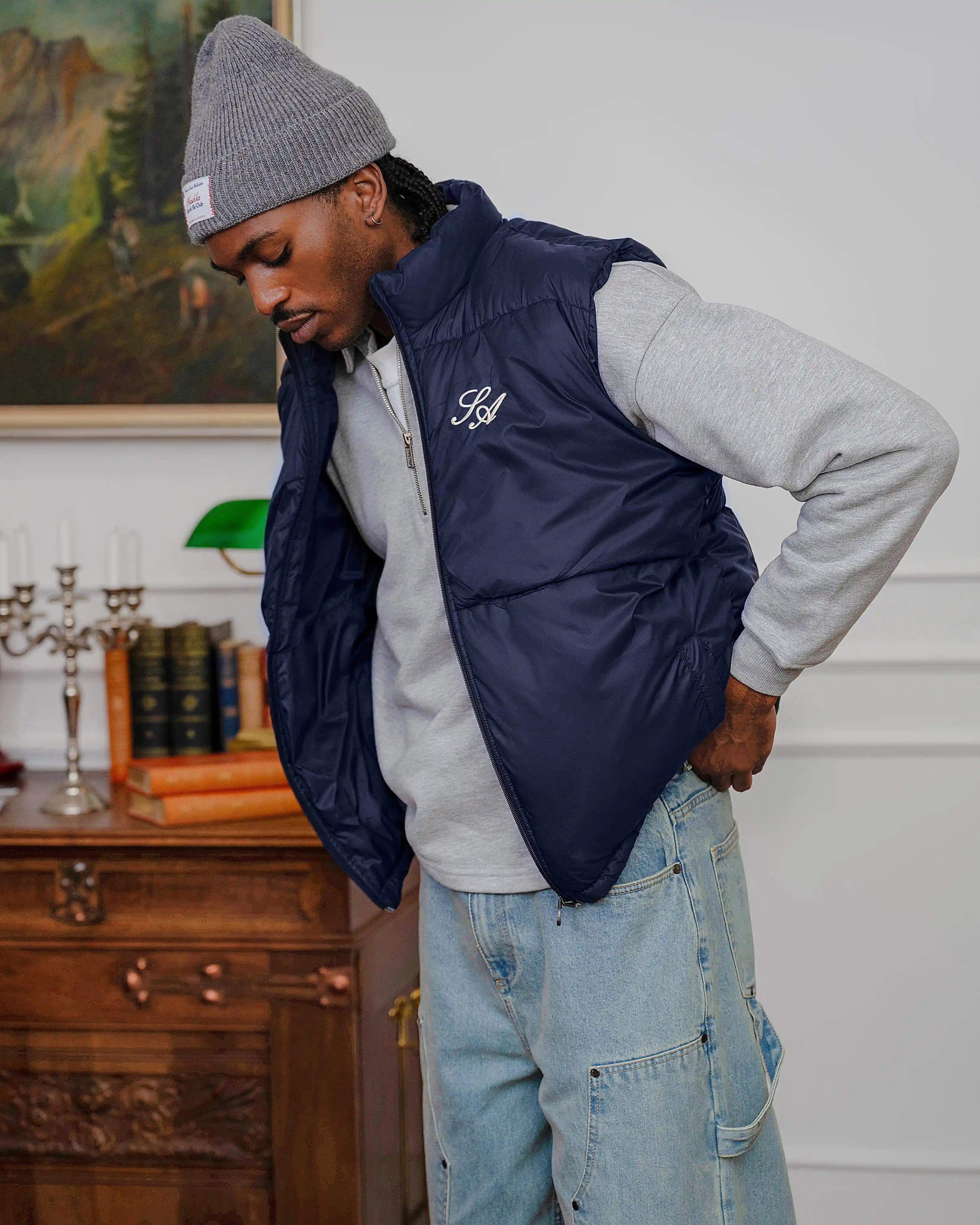 Shashka Double Sided Puffer Vest - Image 6